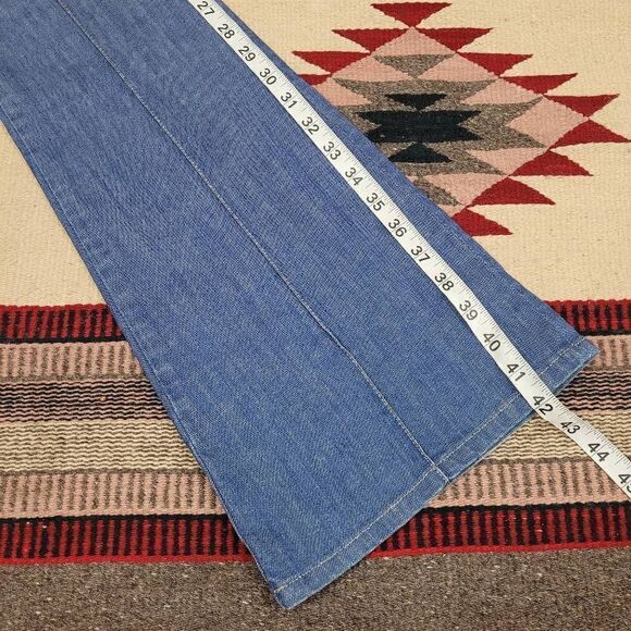 Superfine High Waisted Flare Jeans‎ Sz 25 Made in Italy - Picture 9 of 10